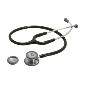 [original] spirit deluxe series adult dual head stethoscope (black) ck s601pf