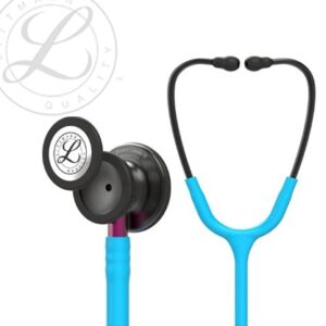 3m littmann classic iii stethoscope 5875 lime green tube smoke finish