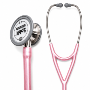spirit cardiology stethoscope black edition, deluxe series ck ss747cpf