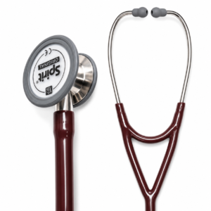spirit cardiology stethoscope black edition, deluxe series ck ss747cpf