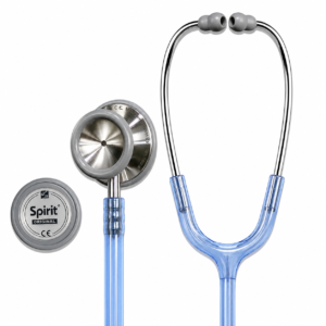 spirit ck ss601pf deluxe series dual head stethoscope burgundy