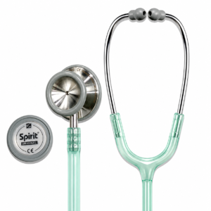 spirit ck ss601pf deluxe series dual head stethoscope burgundy