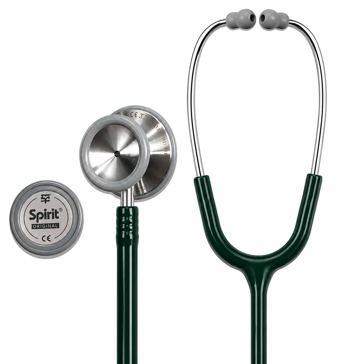 spirit ck ss601pf deluxe series dual head stethoscope burgundy spirit ck ss601pf deluxe series dual head stethoscope burgundy