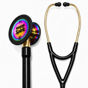 spirit cardiology stethoscope black, deluxe series ck ss747pf (copy)