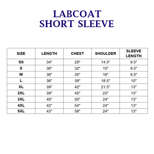 short sleeve labcoat short sleeve labcoat